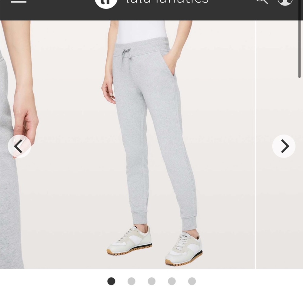 Gray Lululemon Joggers